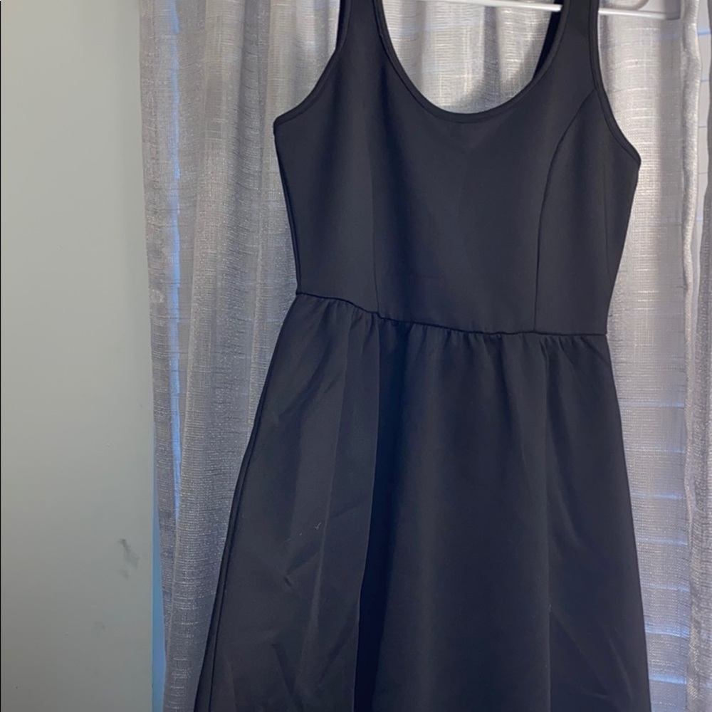 Short black dress